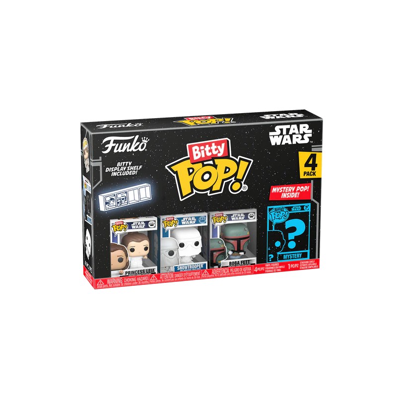 Bitty Pop! - Star Wars S2- Leia 4 Pack